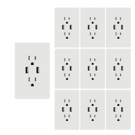 4.8A USB outlet 10pack